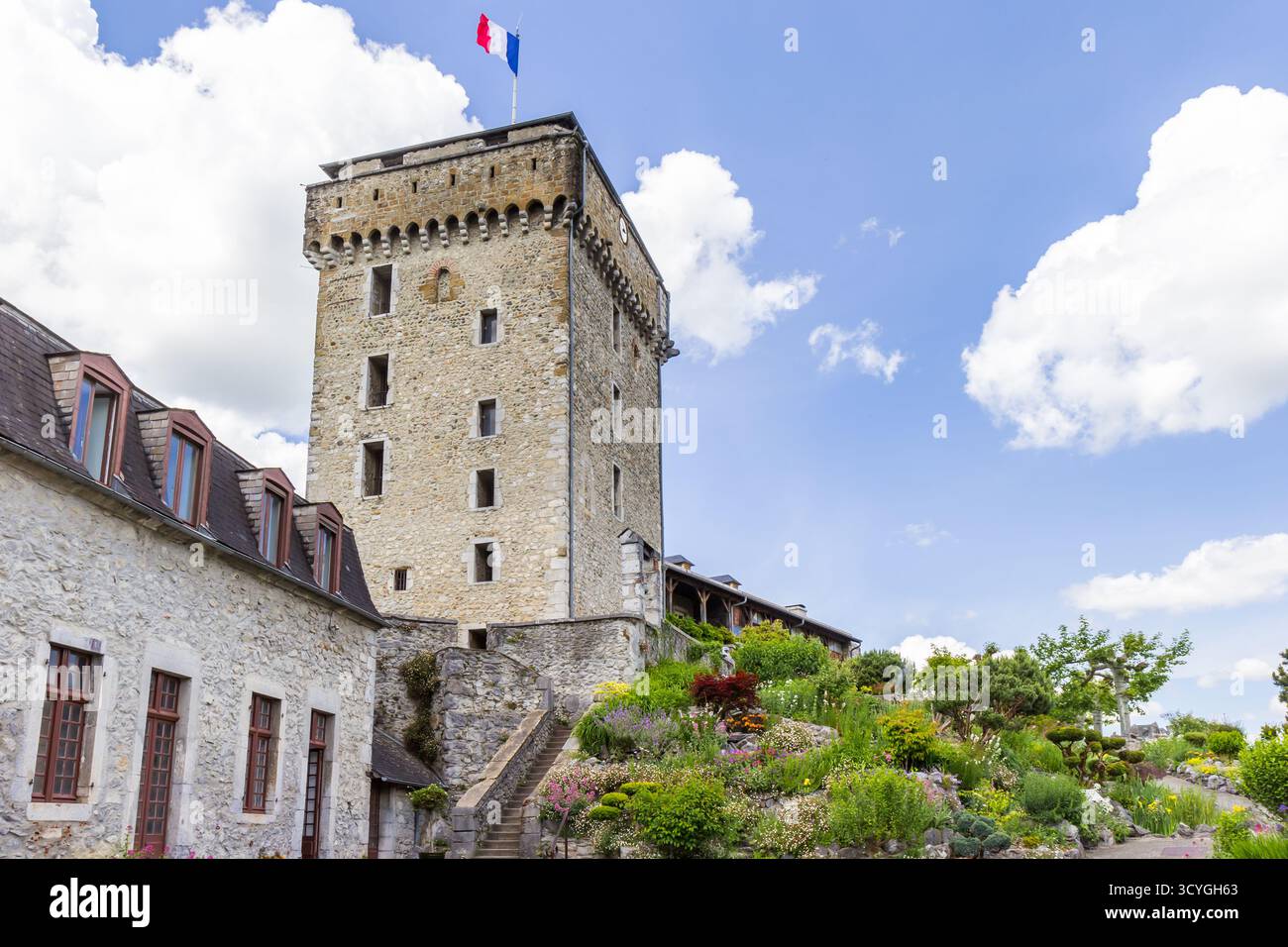 Medieval french flag hi-res stock photography and images - Alamy
