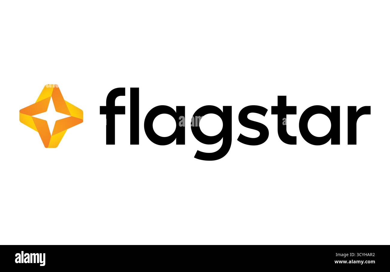 Flagstar Bank logo Stock Photo