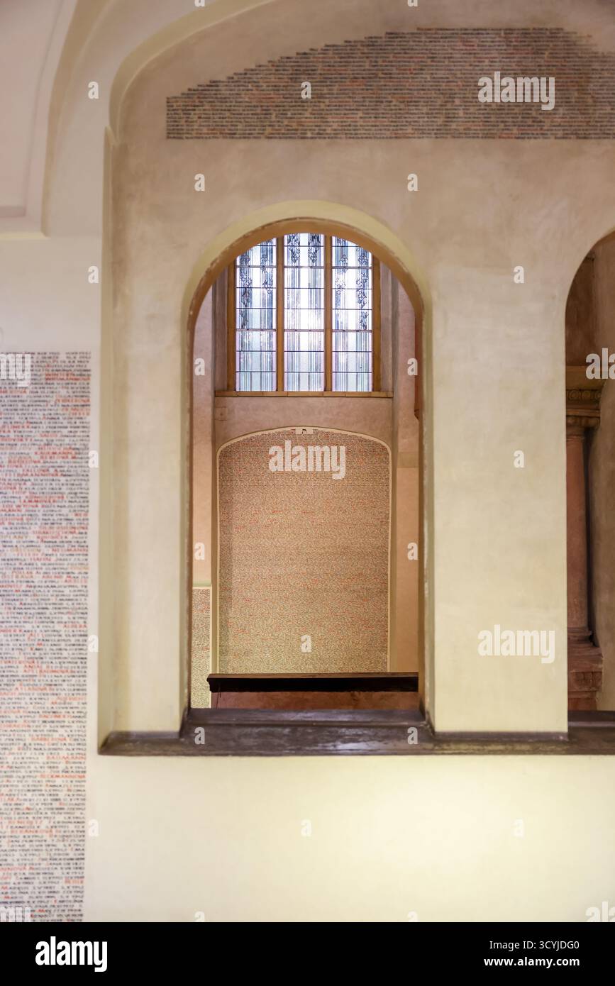 Pinaks Interior of the Pinkas Synagogue in Prague’s Jewish Quarter, with ...