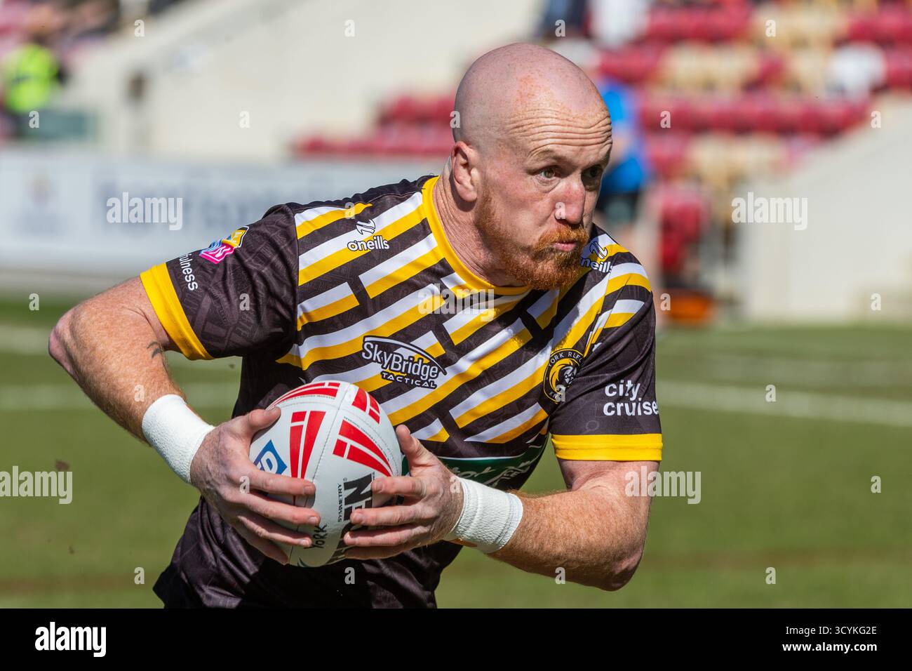 Jordan Thompson of York Knights Stock Photo