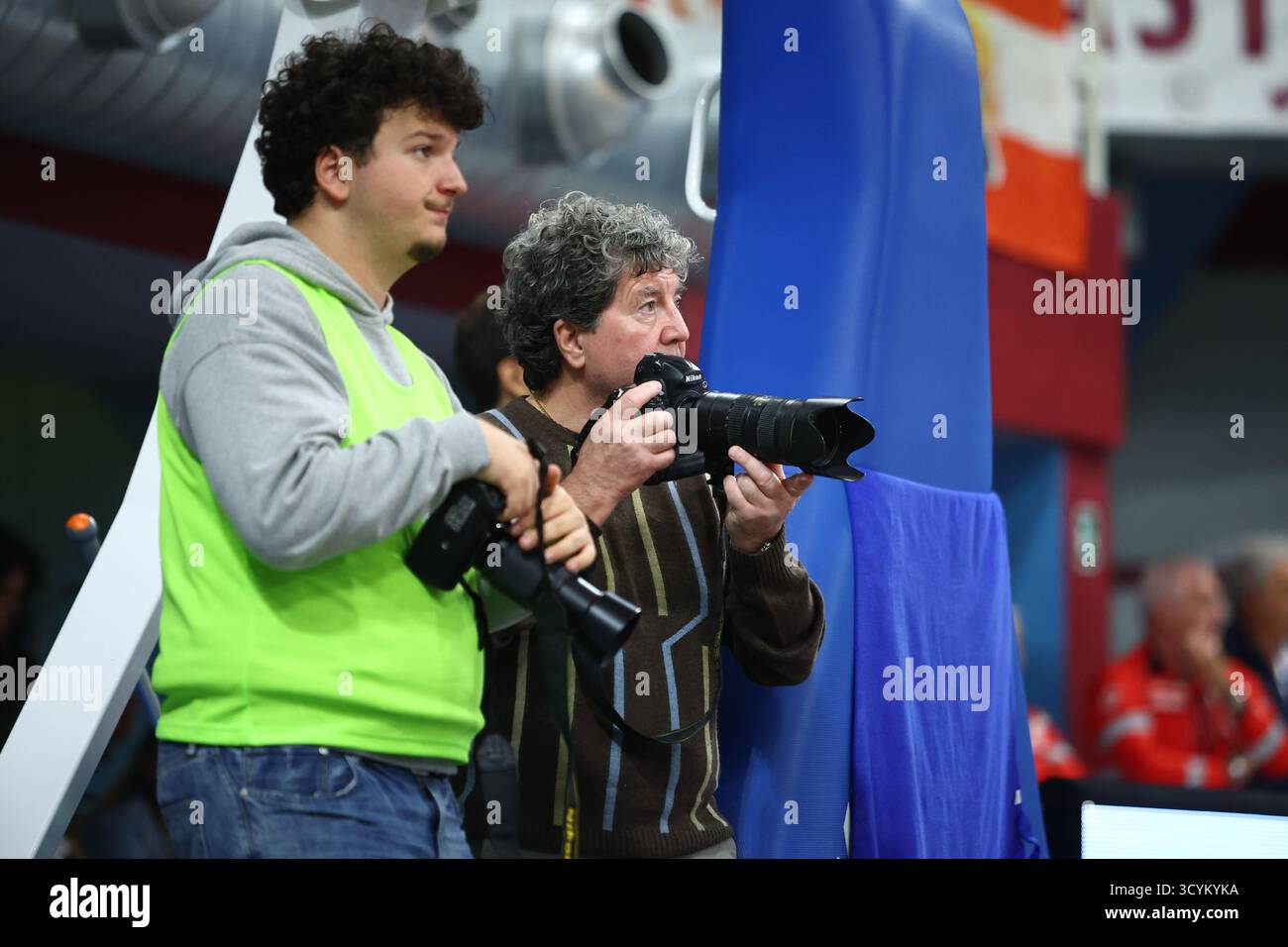 Rieti, Italy. 19th Oct, 2025. RINALDI during RSR Sebastiani Rieti vs ...