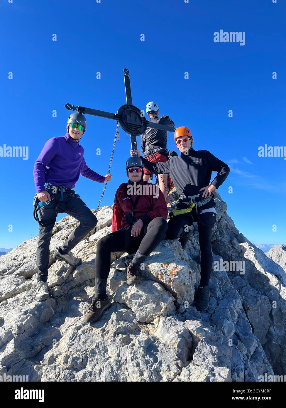 Peak Mountain Watzmann - Smartphone Captured Stock Image