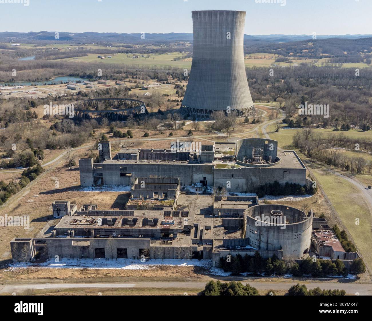 The Hartsville Nuclear Plant was a canceled nuclear power plant project  located near Hartsville, Tennessee. To be built and operated by the TVA  Stock Photo - Alamy