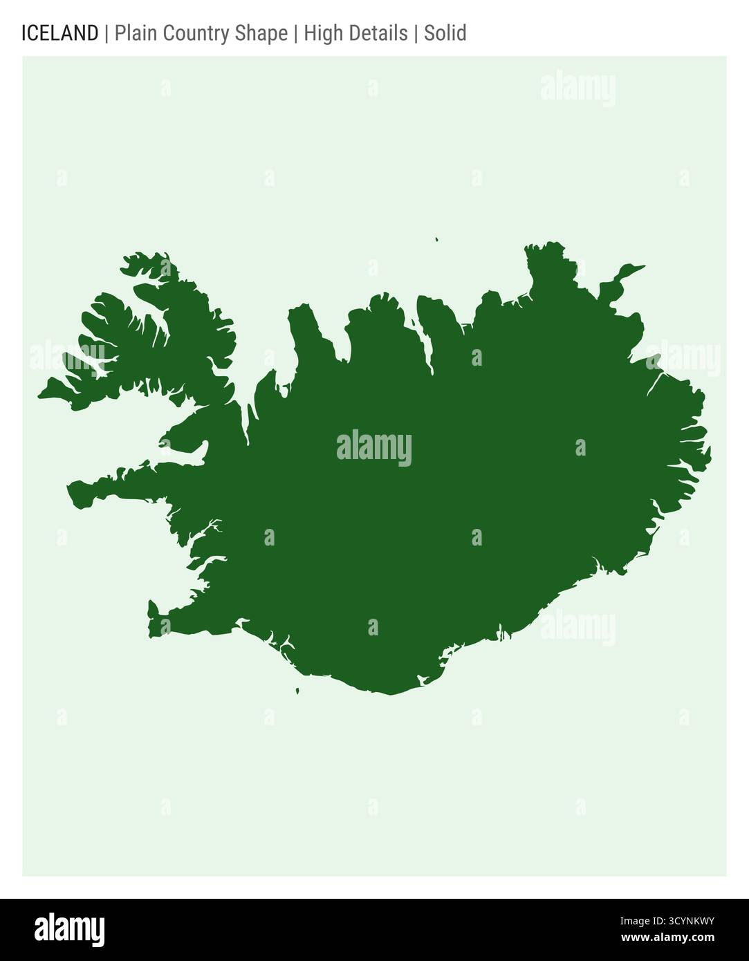 Geography travel iceland landscape Stock Vector Images - Alamy