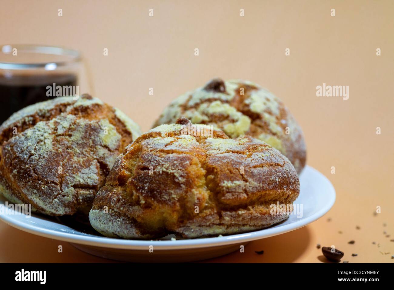'Broa de milho' a kind of corn bread in Brazil Stock Photo