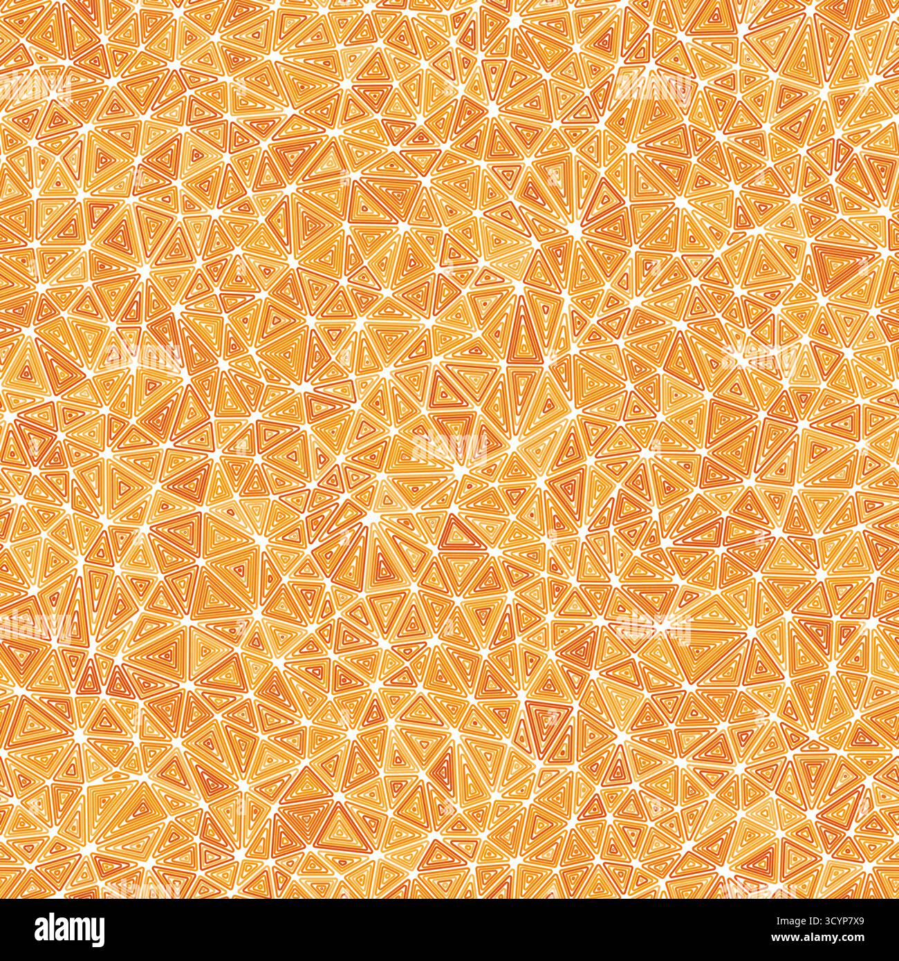 Abstract template background. Small triangle sizes. Multiple repeated inner triangles. Monotone colored style. Repeatable pattern. Stock Vector