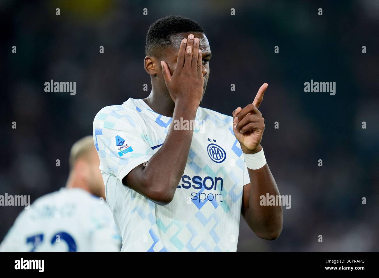 Ange-Yoan Bonny of FC Internazionale celebrates after scoring first ...