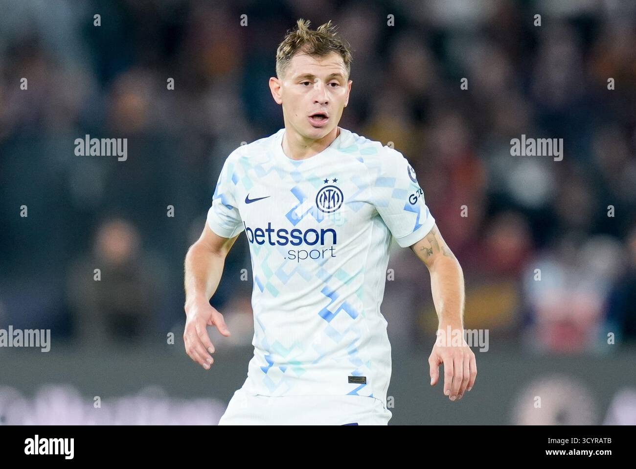 Nicolò Barella of Italy looks on during the UEFA EURO 2024