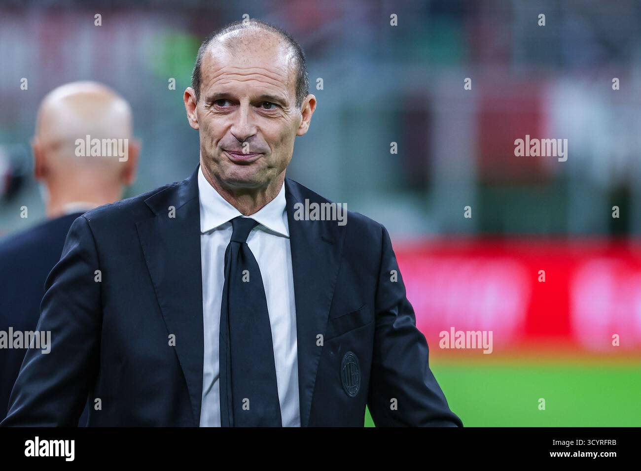 Massimiliano Allegri Head Coach of AC Milan looks on during Serie A ...