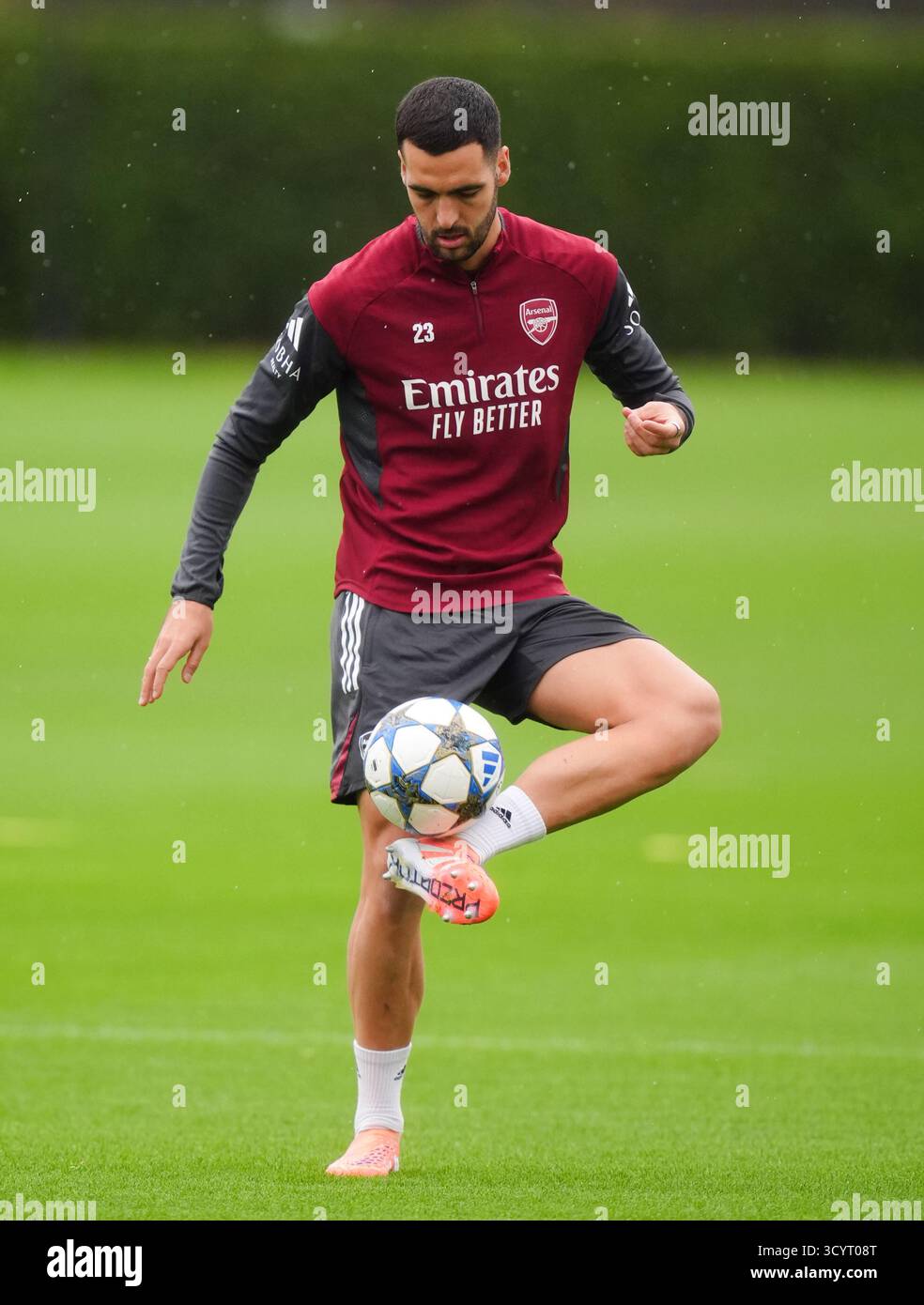 Mikel Merino Arsenal training Looking Ahead: The Path to Match Fitness