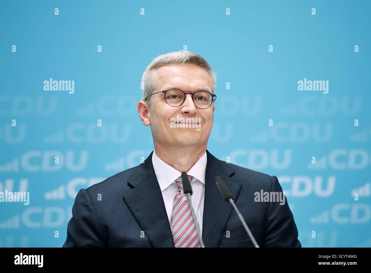 23.06.2025, Germany, Berlin, Berlin - Dr Karsten Wildberger, Federal Minister for Digital and Public Service Transformation, at a press conference at Stock Photo