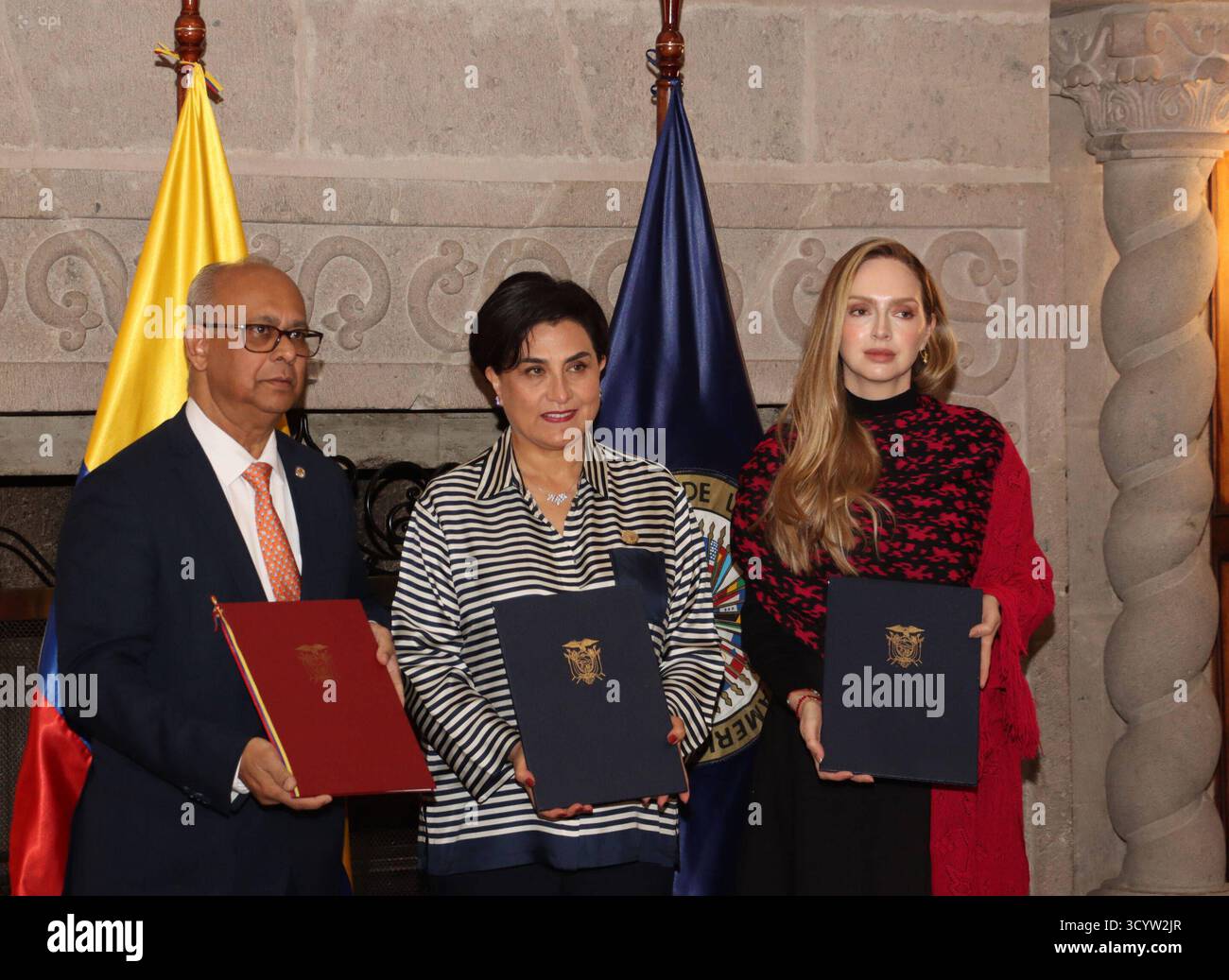 SIGNING OF AGREEMENTS ECUADOR OAS Quito, Monday, October 20, 2025 ...