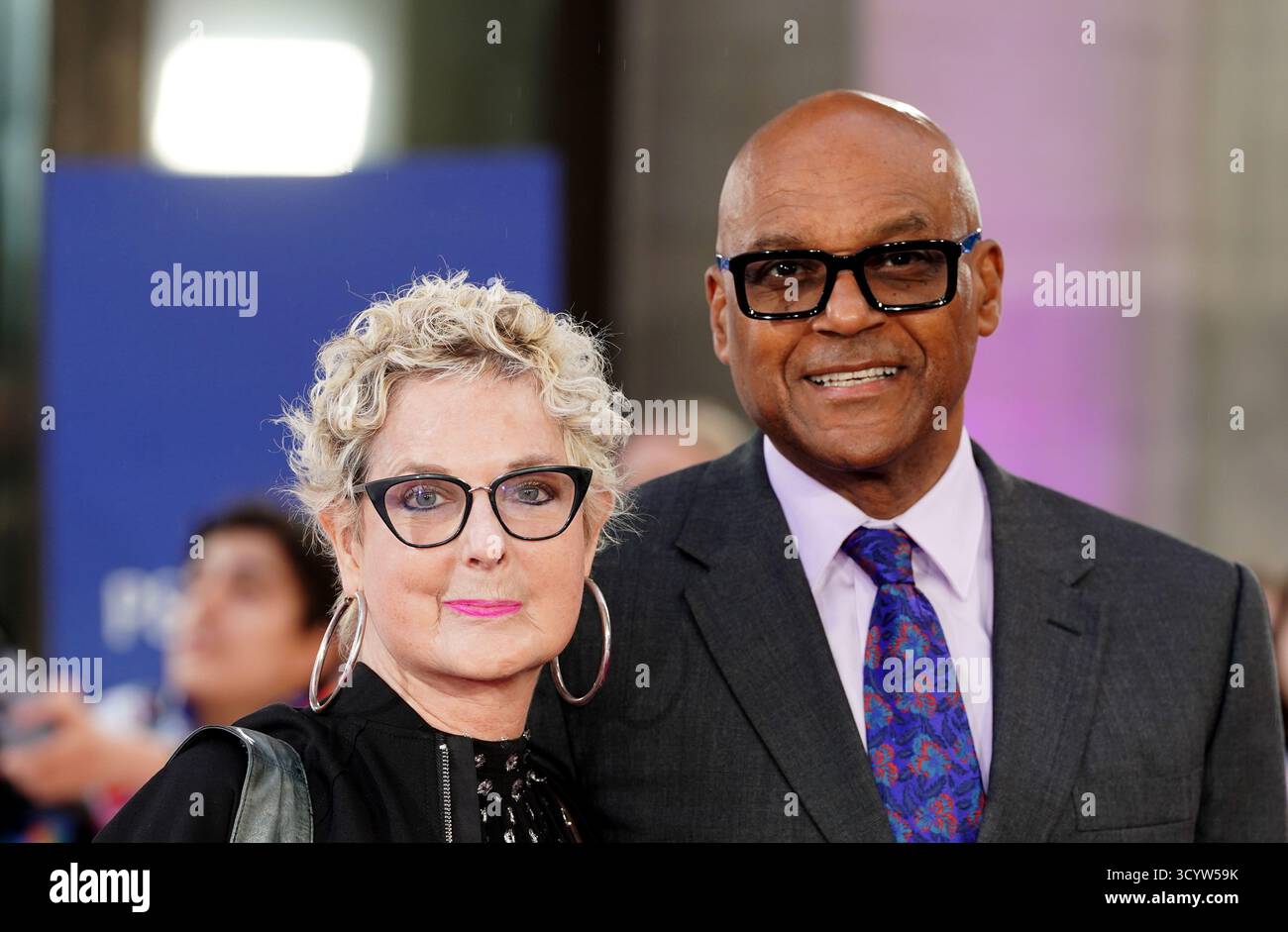 Fiona Hawthorne (left) and Colin Salmon attending the Pride of Britain ...