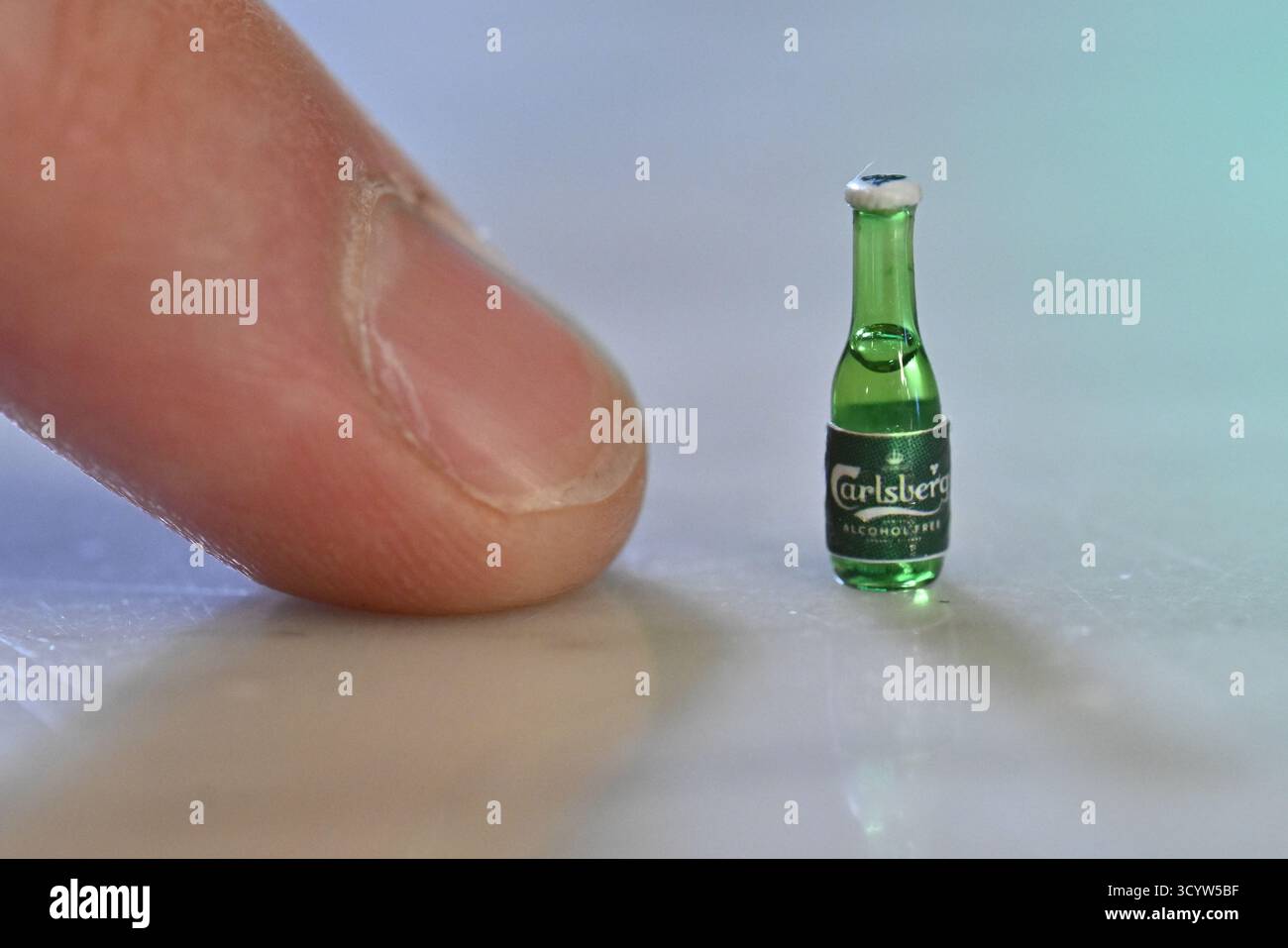 STOCKHOLM, SWEDEN 20251020Carlsberg has created the world's smallest ...