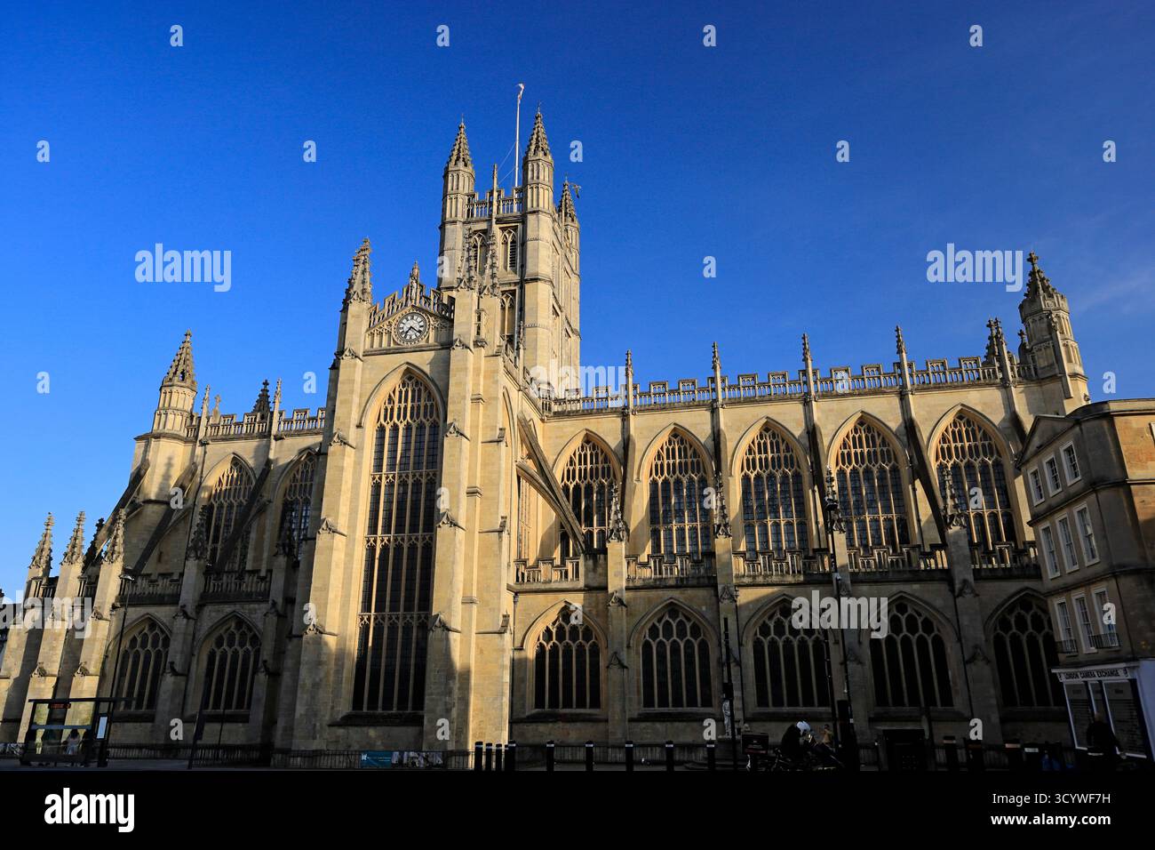 Bath Abbey, Bath, Somerset. Stock Photo