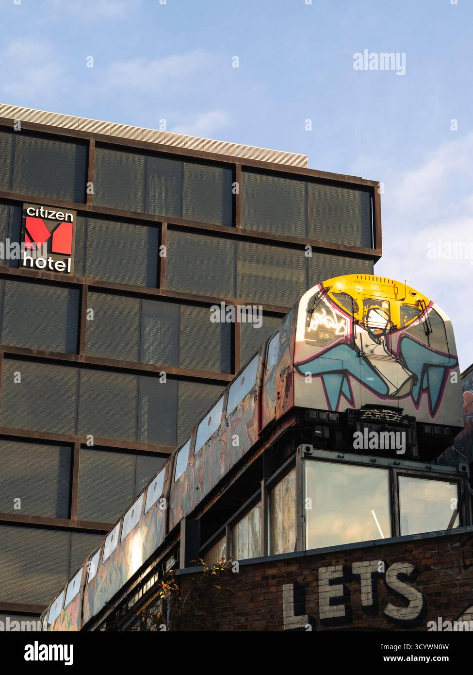 Citizen hotel london shoreditch hi-res stock photography and