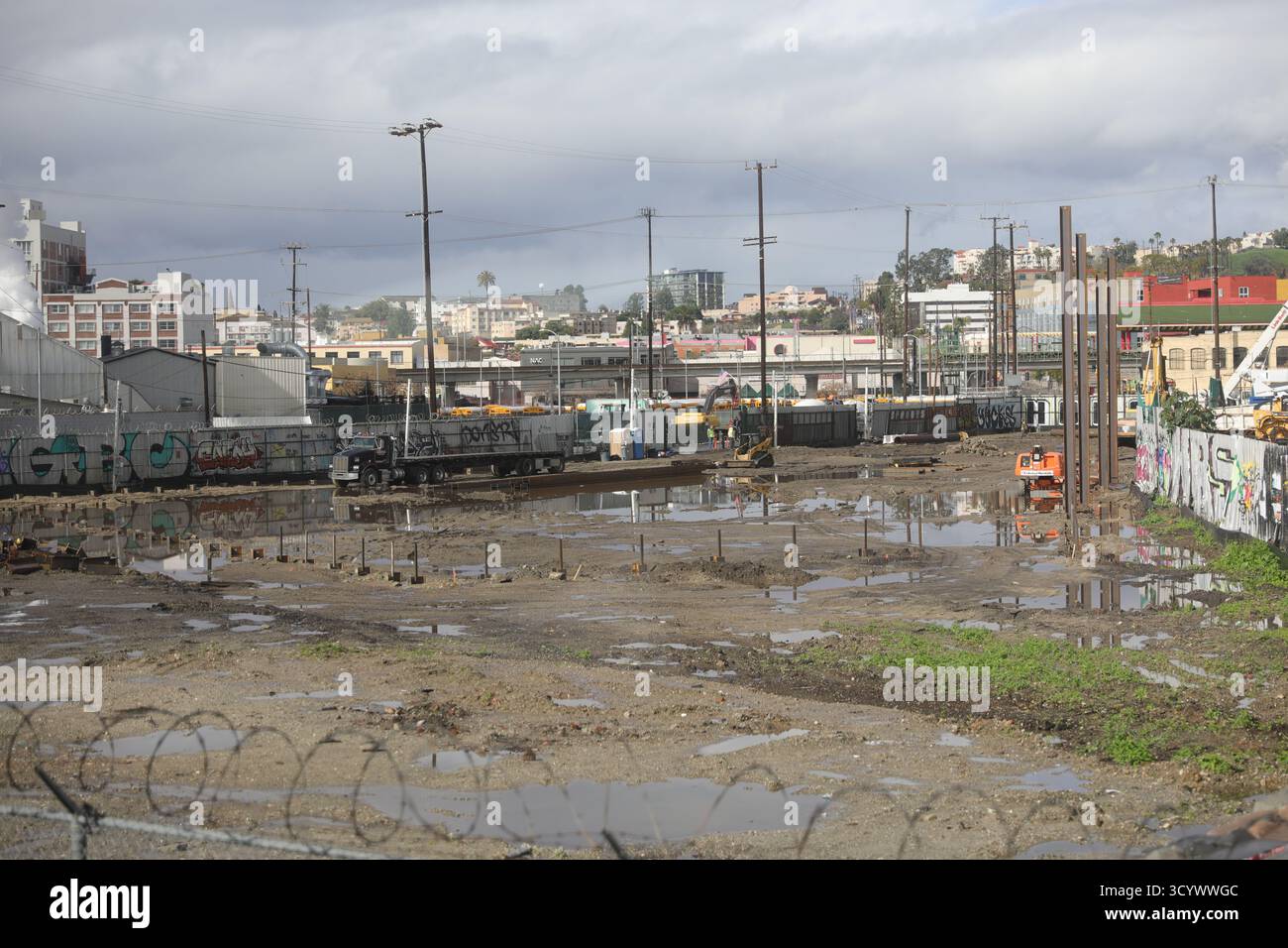 Outskirts of Los Angeles, California Stock Photo