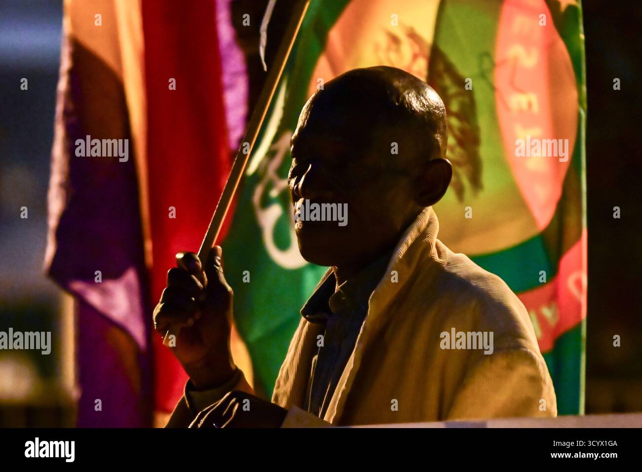 Demonstration Only Madrid, Madrid, SPAIN. 20th Oct, 2025. Demonstration in defense of the ...