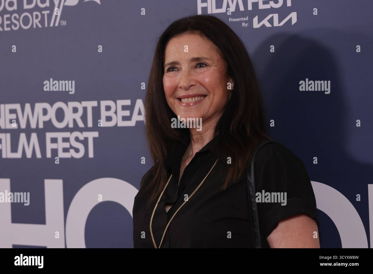 Los Angeles, USA. 20th Oct, 2025. Mimi Rogers attends the Newport Beach