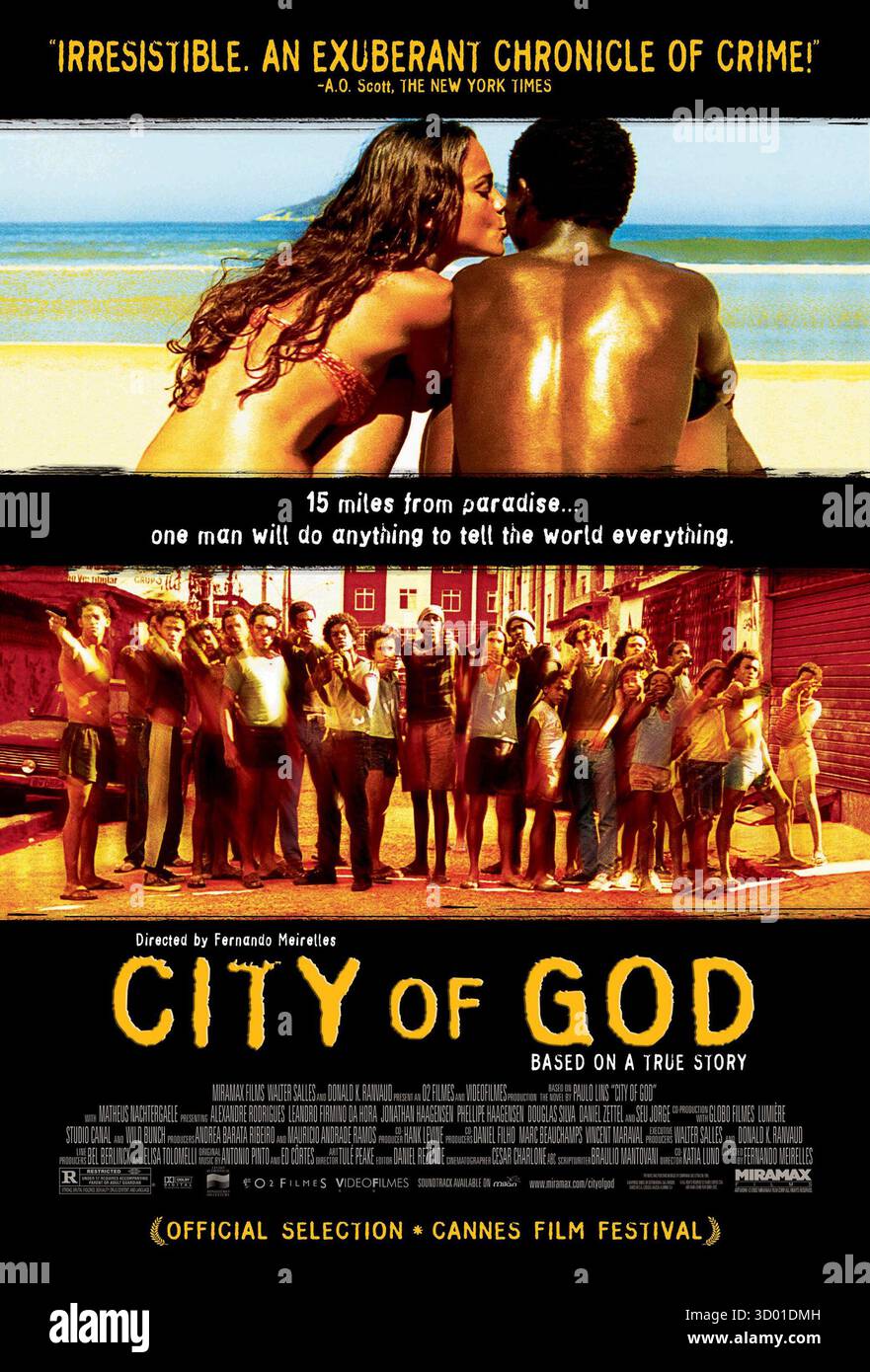 b497 映画ポスター シティ・オブ・ゴッド CIDADE DE DEUS CITY OF GOD