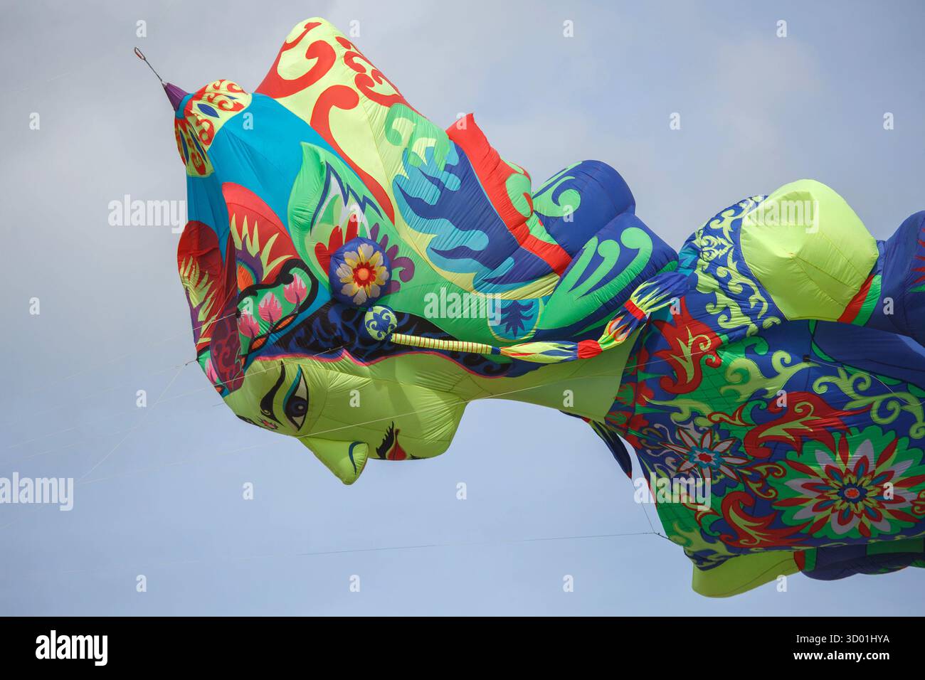 France, Normandy region, Seine-Maritime departement, Dieppe International Kite Festival, 2025 edition Stock Photo