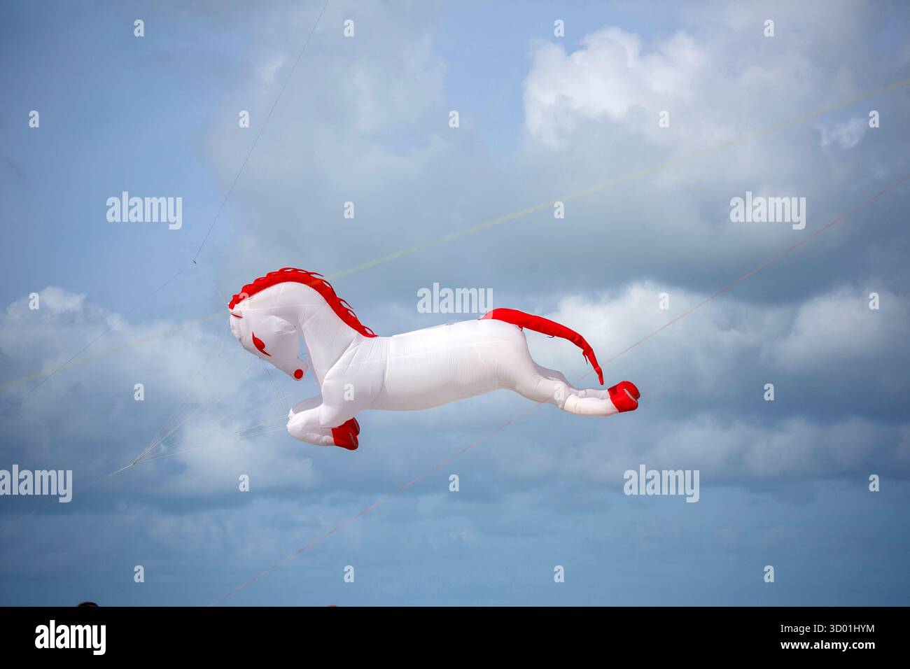 France, Normandy region, Seine-Maritime departement, Dieppe International Kite Festival, 2025 edition Stock Photo