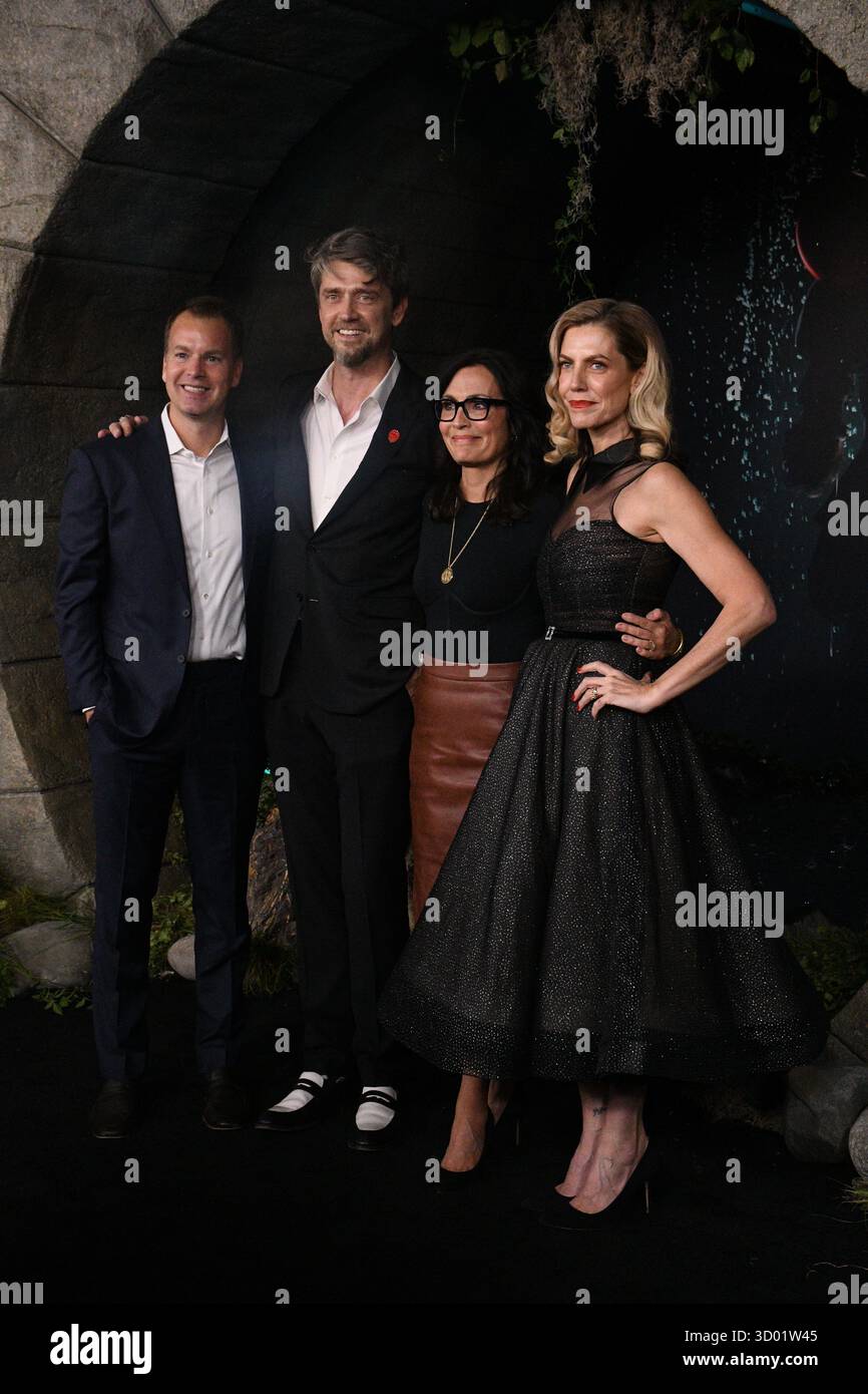 Burbank, California, USA 20th October 2025 (L-R) Chairman & CEO, HBO ...