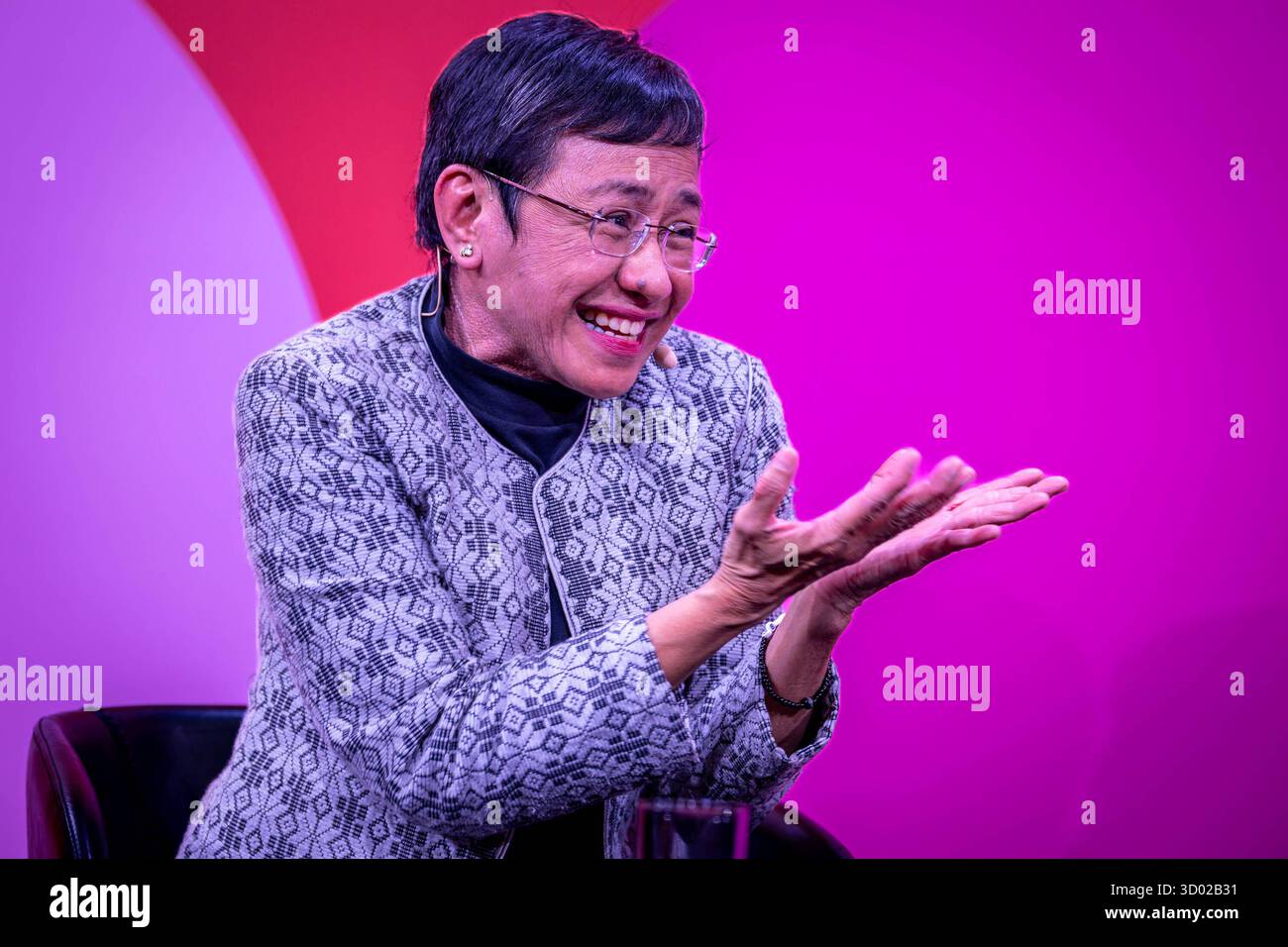 17.10.2025, Maria Ressa. 17.10.2025, Unter dem Titel Sicherheitspolitik ...