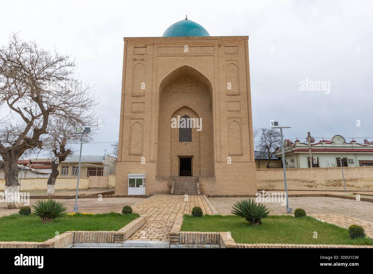 The Bibi-Khanum Mausoleum is located opposite the Timur Cathedral ...