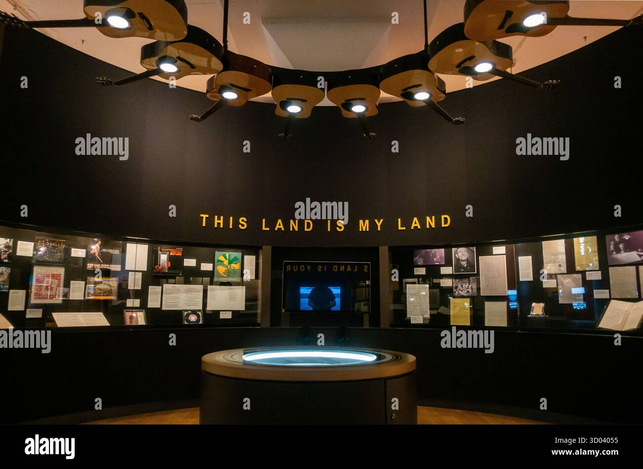 Woody Guthrie Center in Tulsa Oklahoma Stock Photo - Alamy