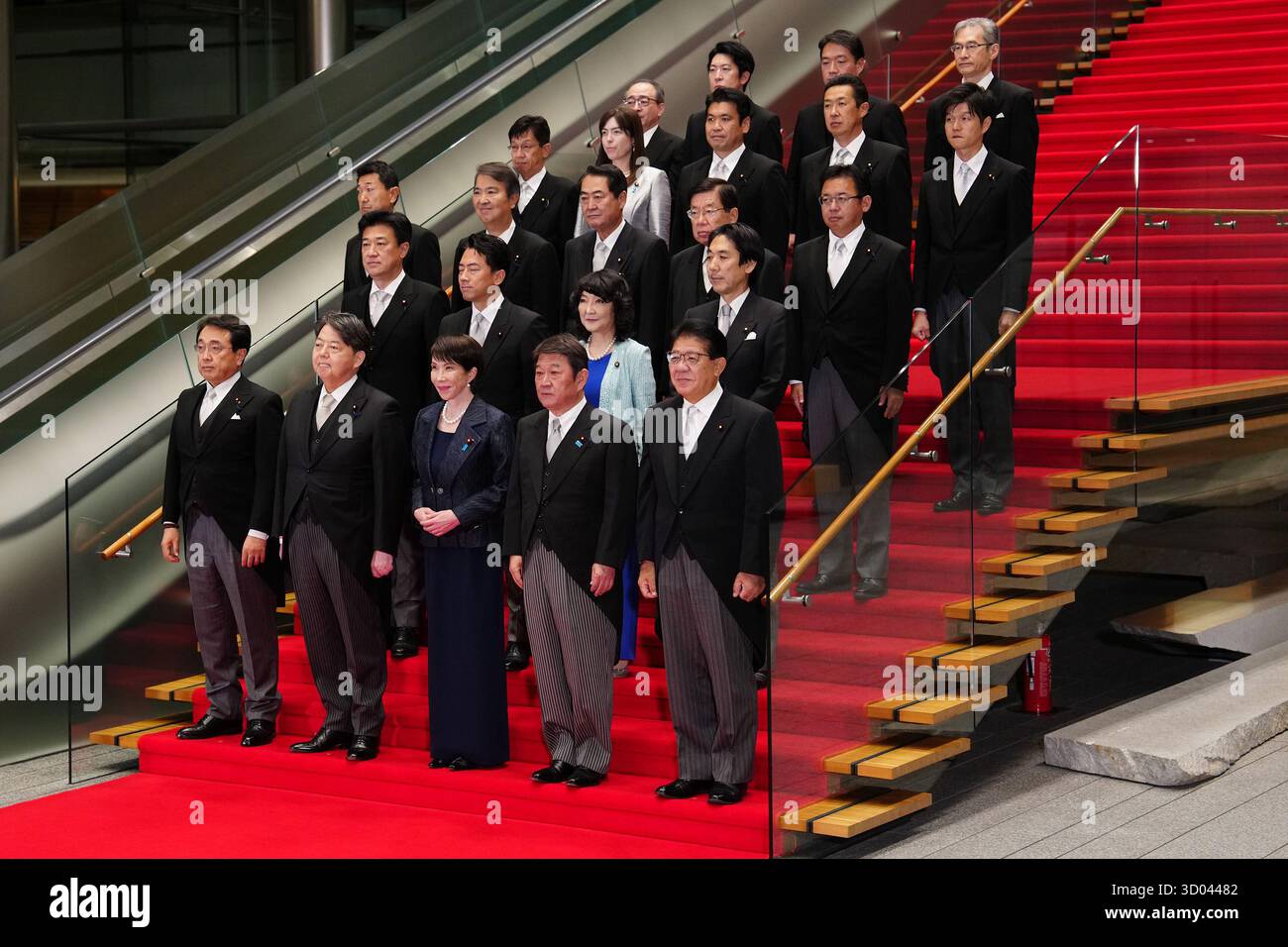 Tokyo, Japan. 21st Oct, 2025. Japan's new Prime Minister Sanae Takaichi ...