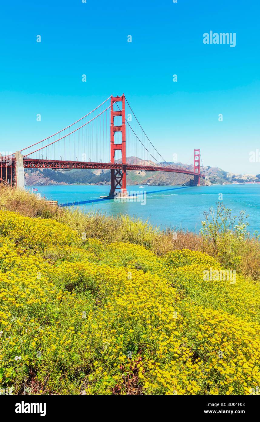 Golden Gate Bridge San Francisco sunrise California USA with photo ...
