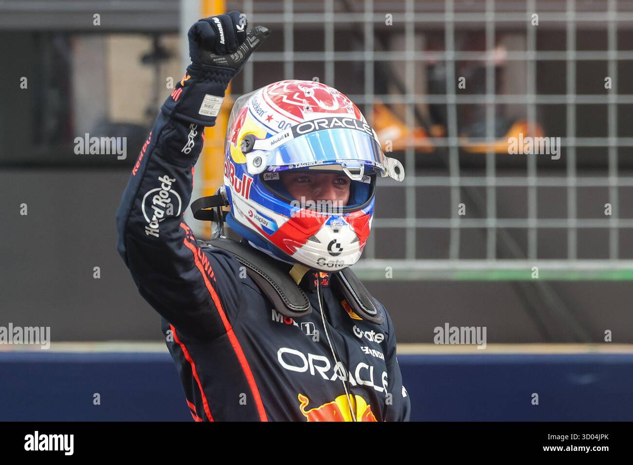 AUSTIN, TX - OCTOBER 18: Oracle Red Bull Racing driver Max Verstappen ...
