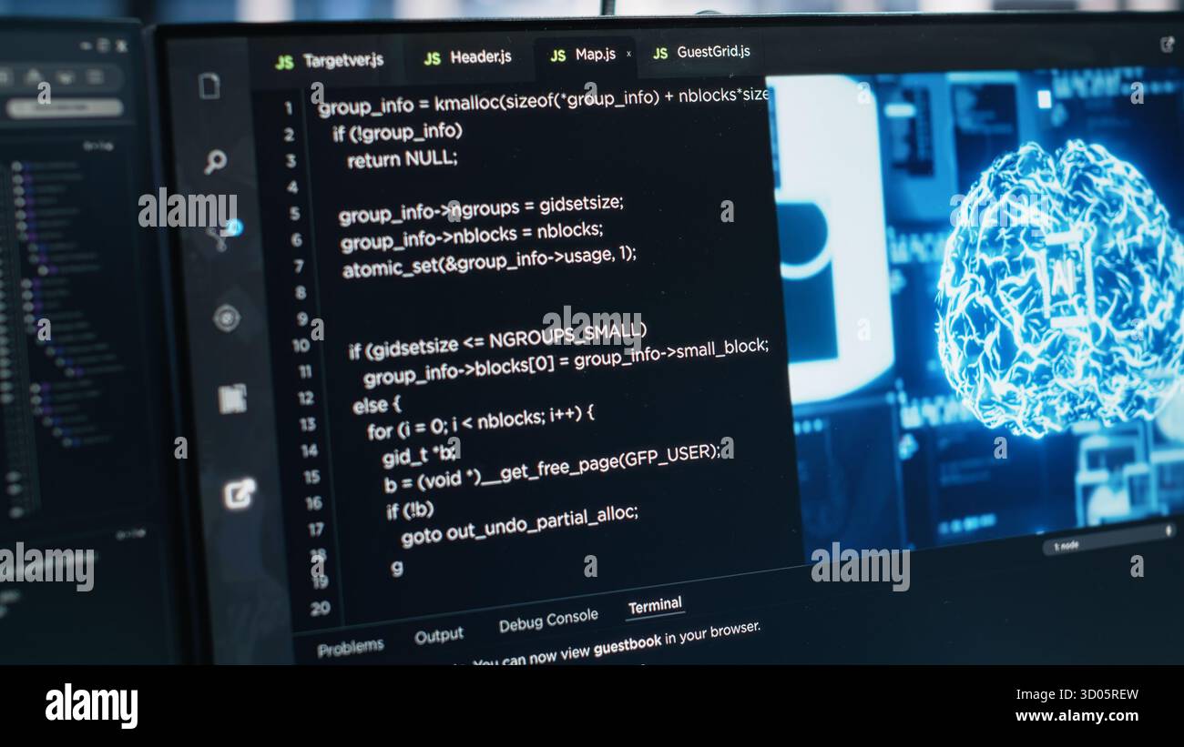 Backend equipment troubleshooting ai hi-res stock photography and ...