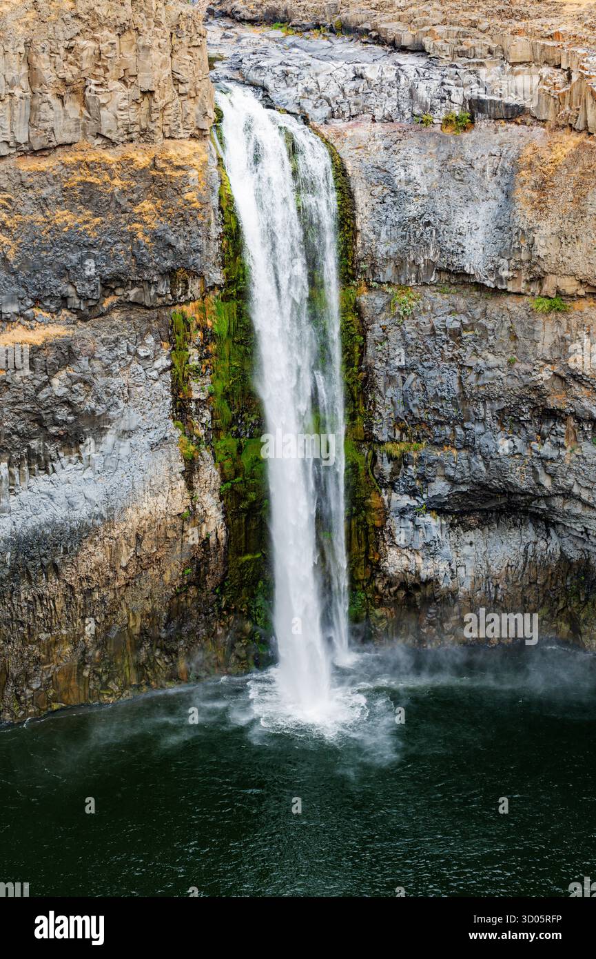 Palouse Falls; Palouse Falls State Park; Washington; USA Stock Photo