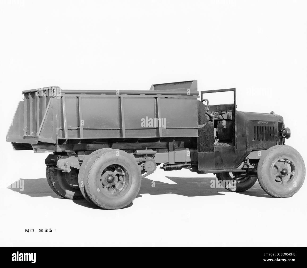 Classic hauling truck Black and White Stock Photos & Images - Alamy