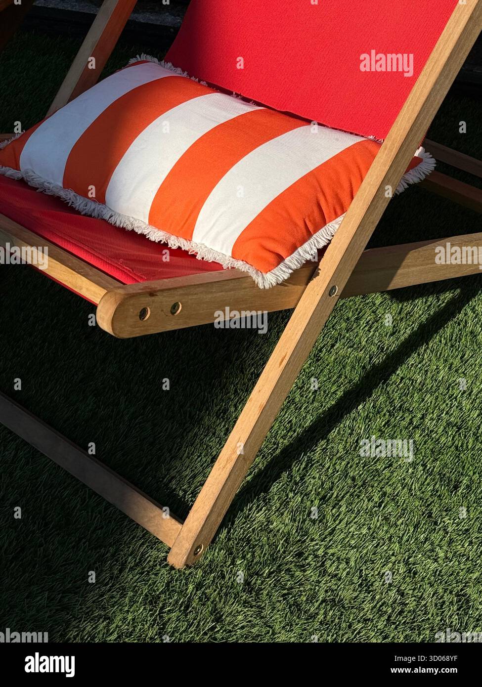 Transat chair - Smartphone Captured Stock Image