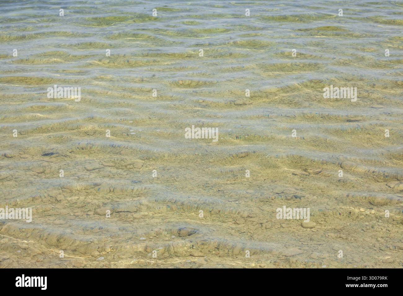 Brown wavy water surface, background picture, Germany Stock Photo