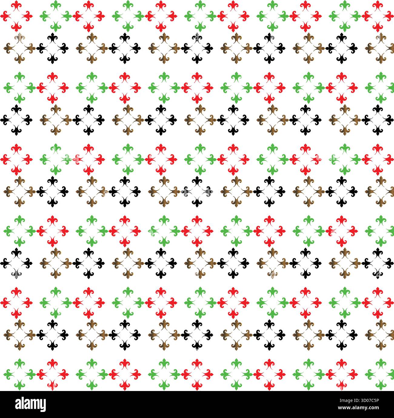 Fleur-de-lis pattern Stock Vector