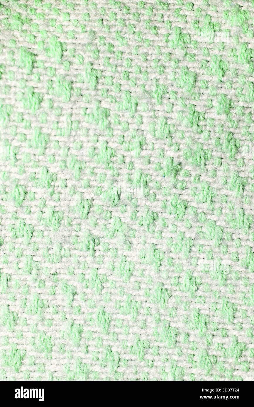 Woolen fabric with color blotches Stock Photo