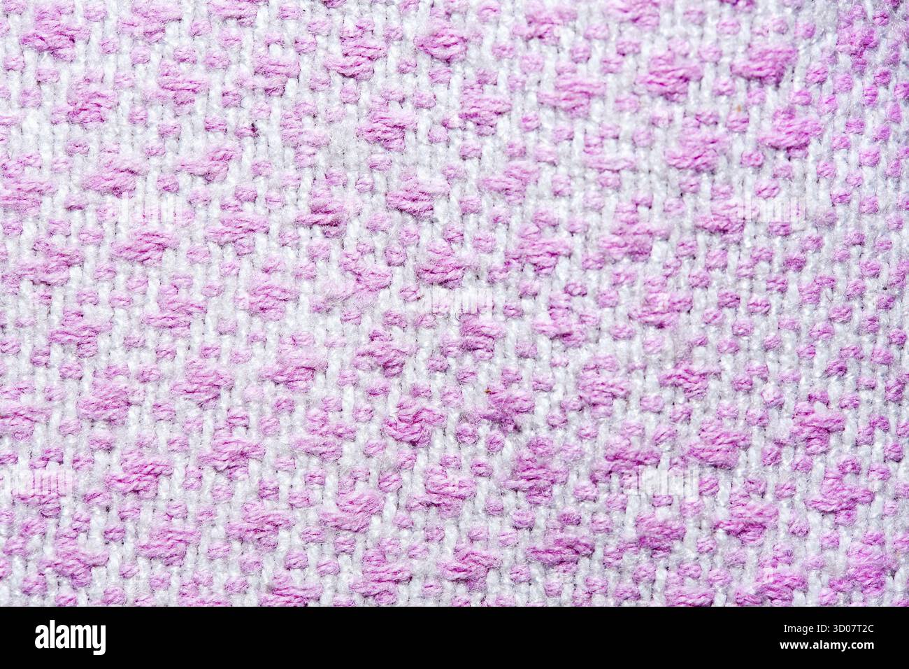 Woolen fabric with color blotches Stock Photo