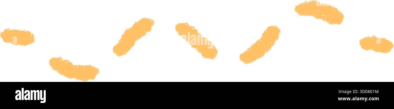 Festive Crayon Firework Stripe Hand Drawn Stock Vector