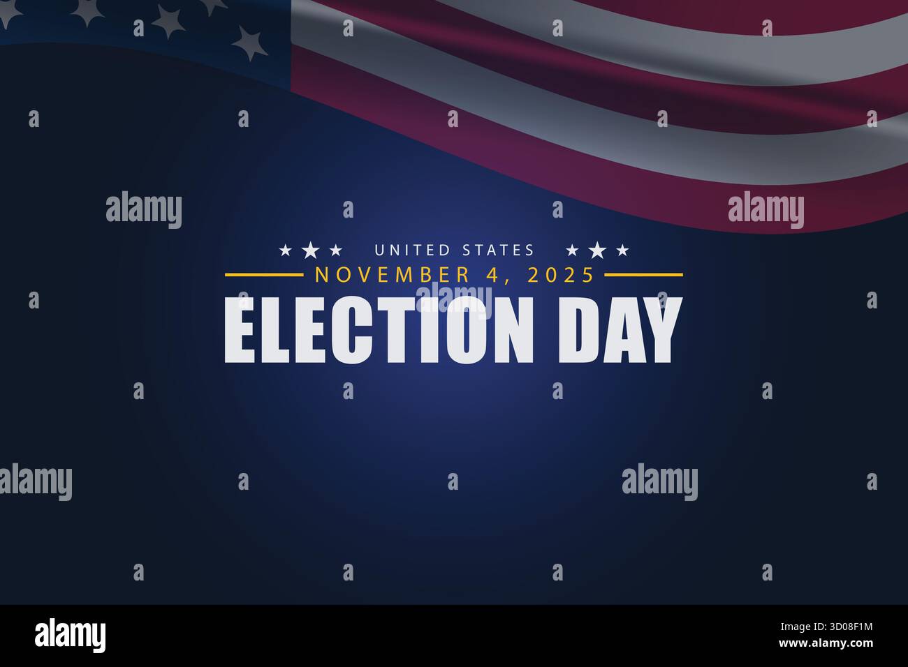 2025 US Elections A Pivotal Moment in American Politics Stock Vector ...