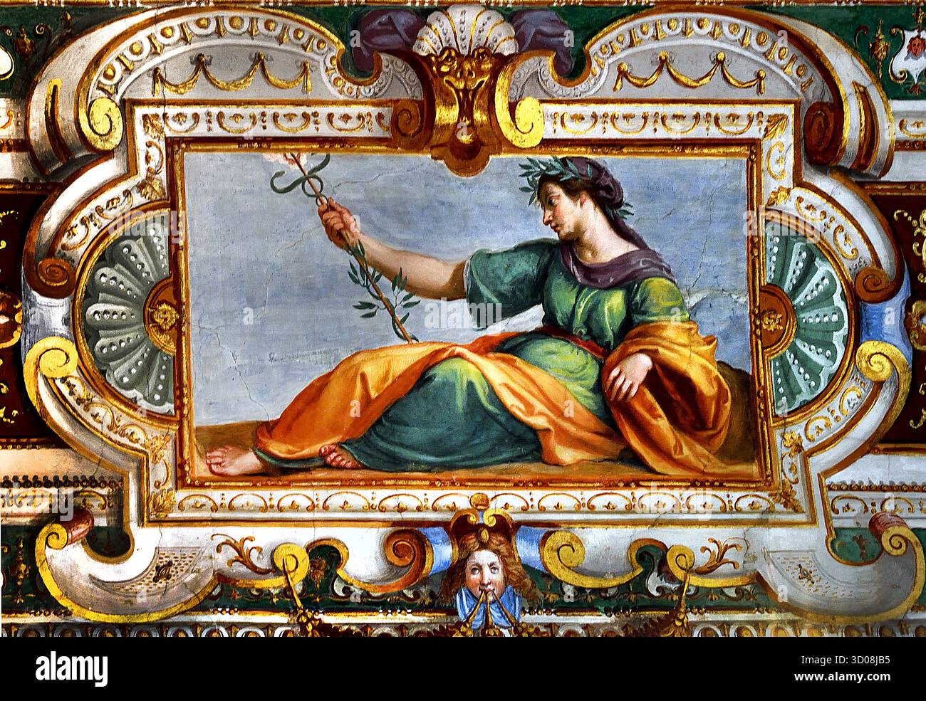 Lady of justice fresco in the pitti palace hi-res stock photography and ...
