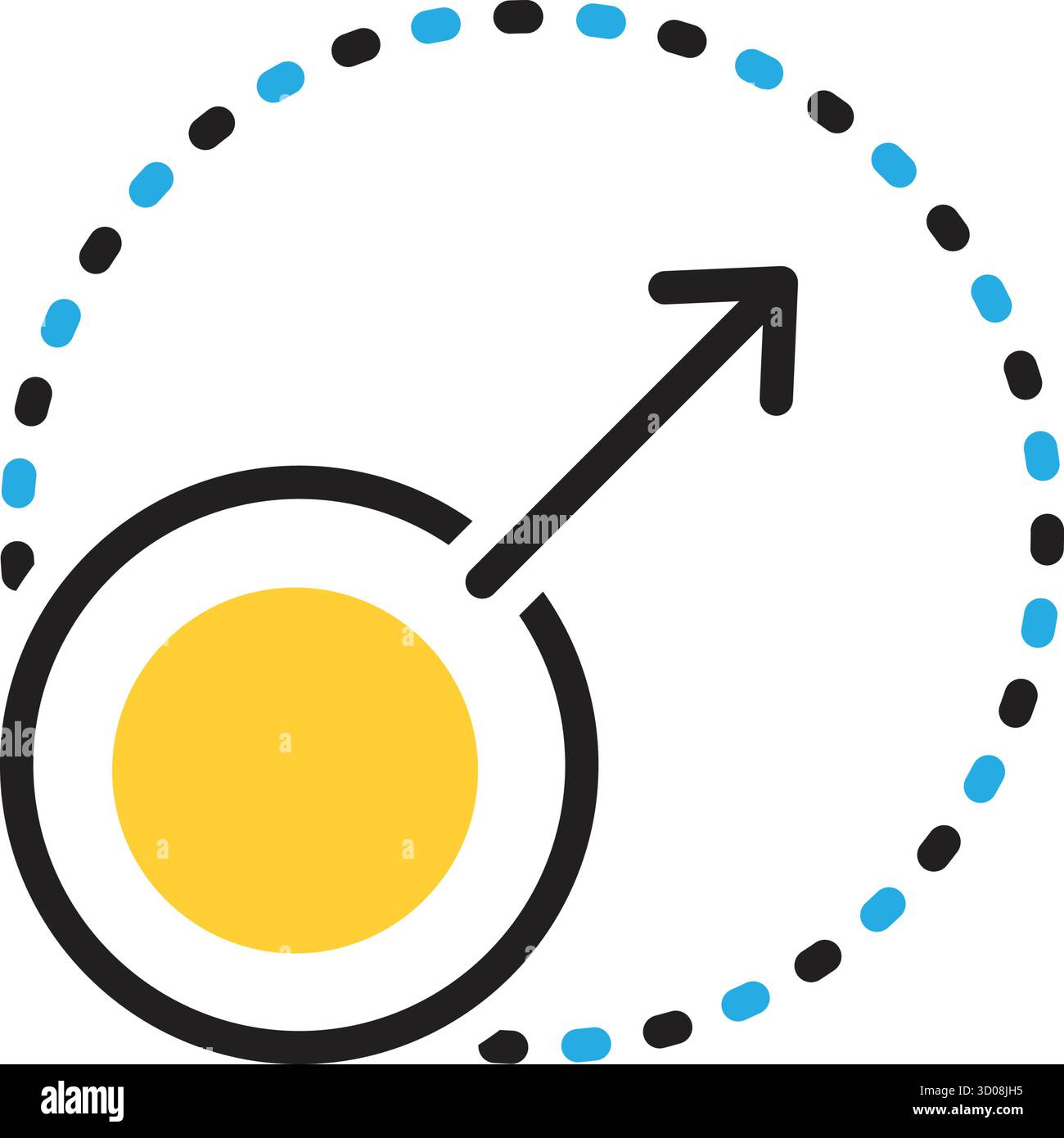 Icon for expand,enlarge Stock Vector