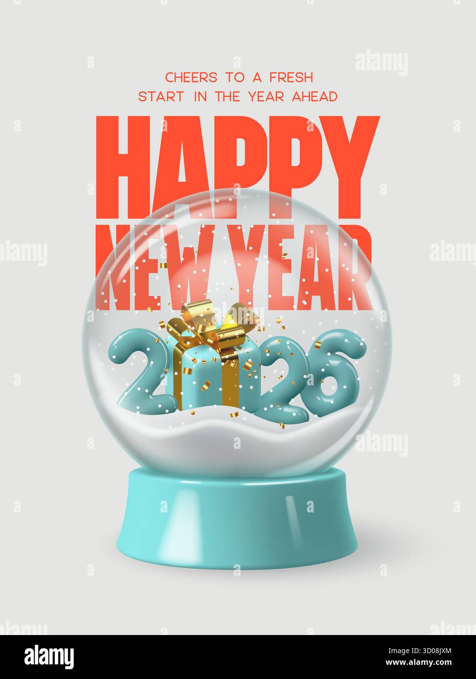 New year 2026 transparent glass hi-res stock photography and images - Alamy