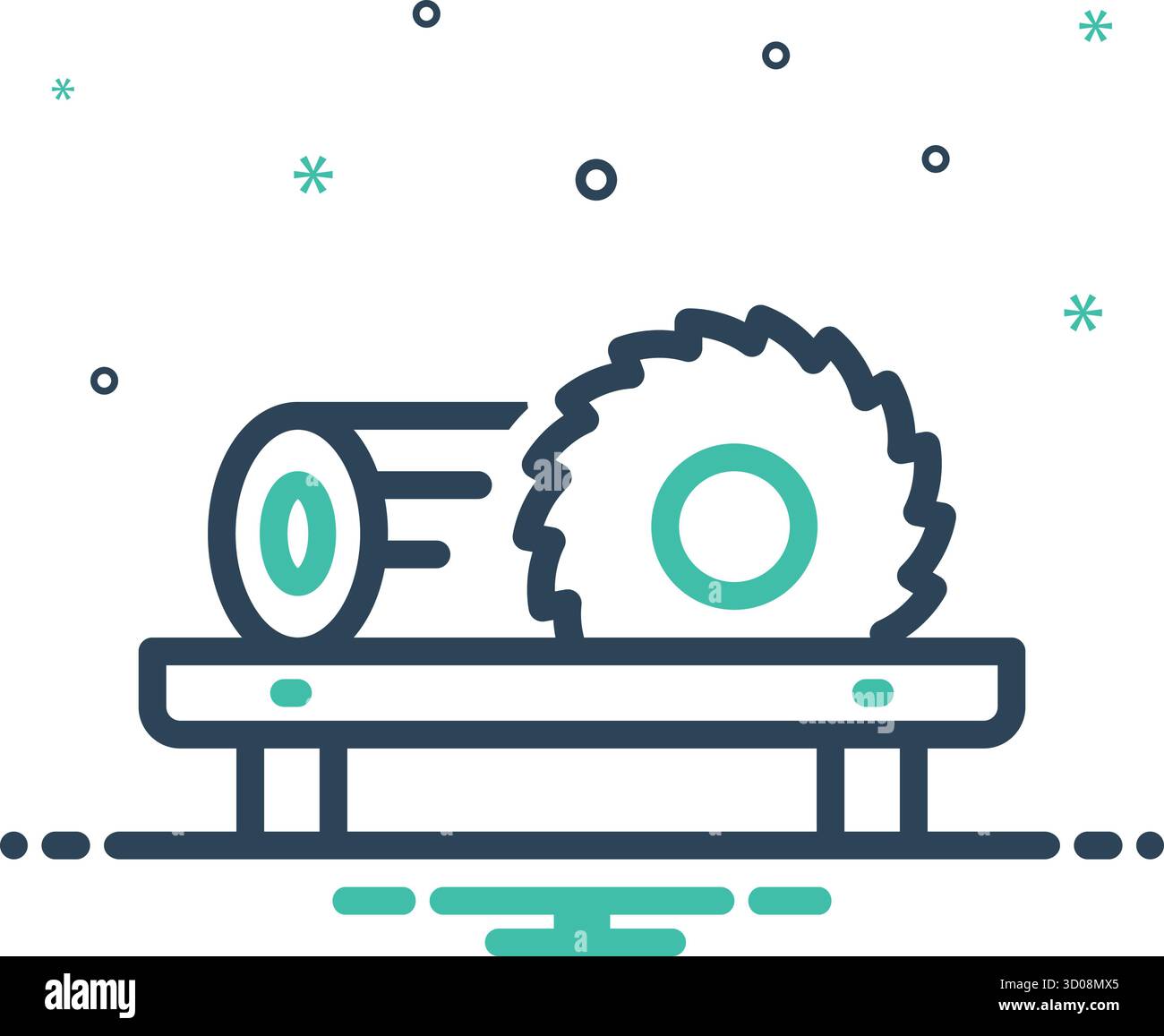 Icon for sawing success, saw Stock Vector Image & Art - Alamy