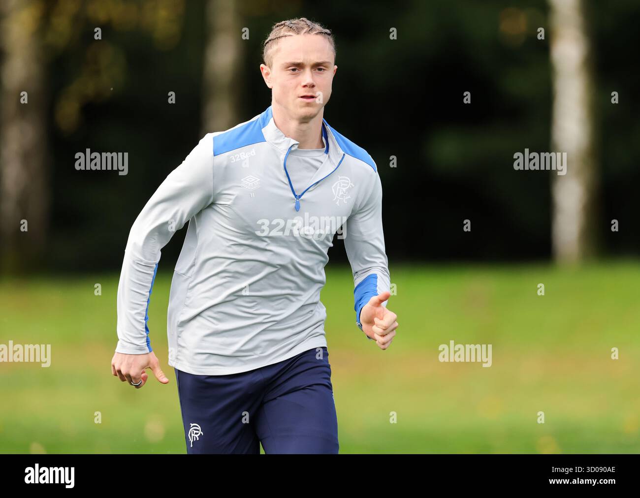 Rangers' Thelo Aasgaard during a training session at Rangers Training ...
