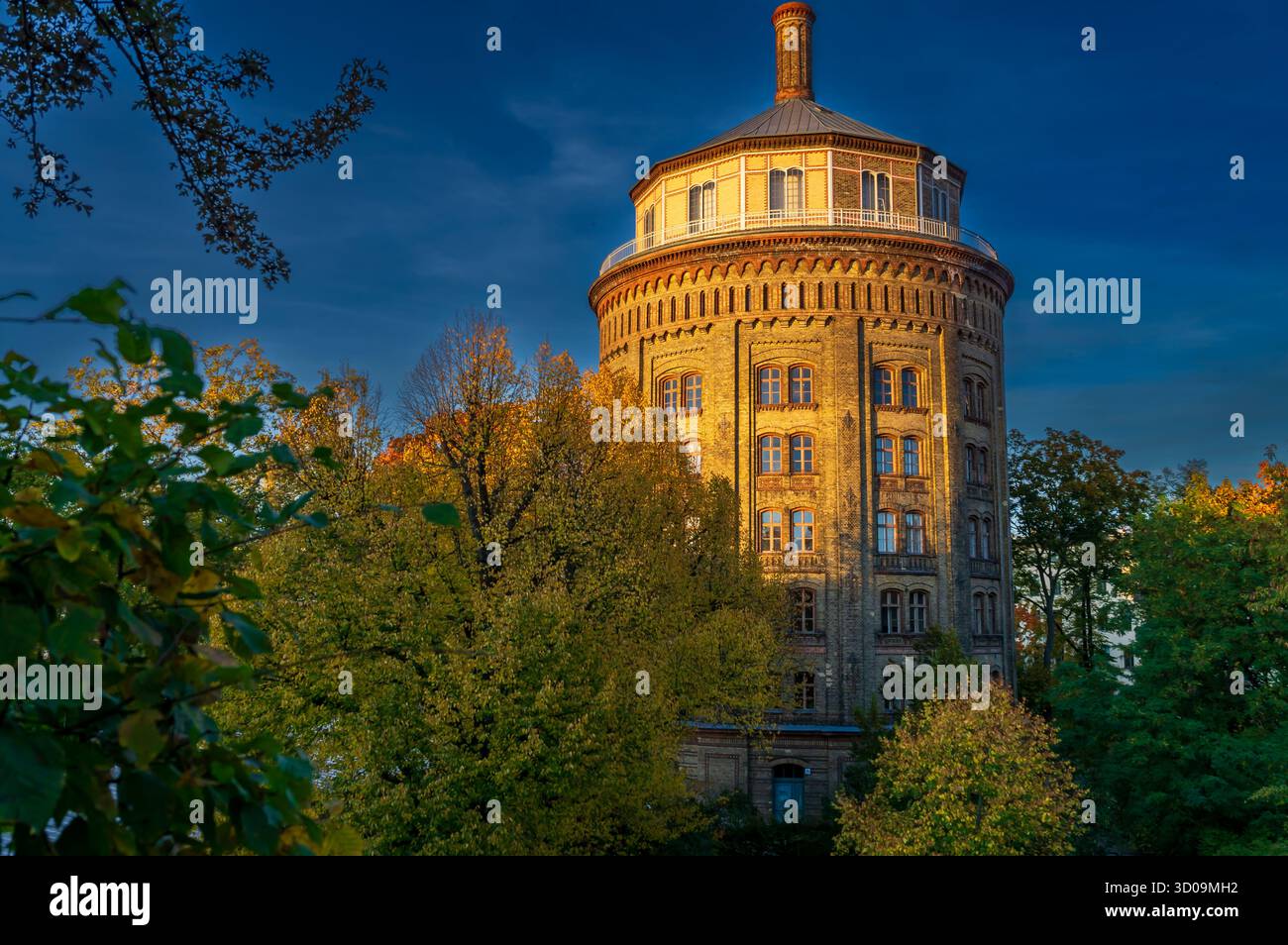 The iconic Wasserturm (water tower) in Prenzlauer Berg, Berlin ...