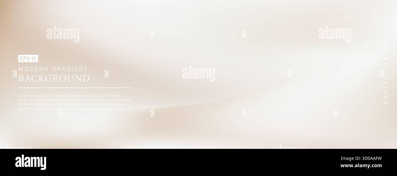 Pearl cream gradient. Aesthetic nacreous vector illustration. Sandy ...